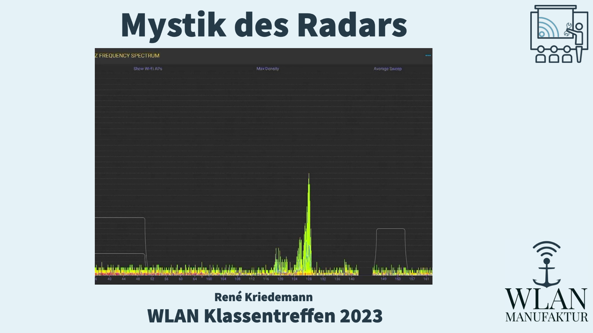 Video laden: Aufzeichnung der Präsentation vom WLAN Klassentreffen - Die Mystik des Radars